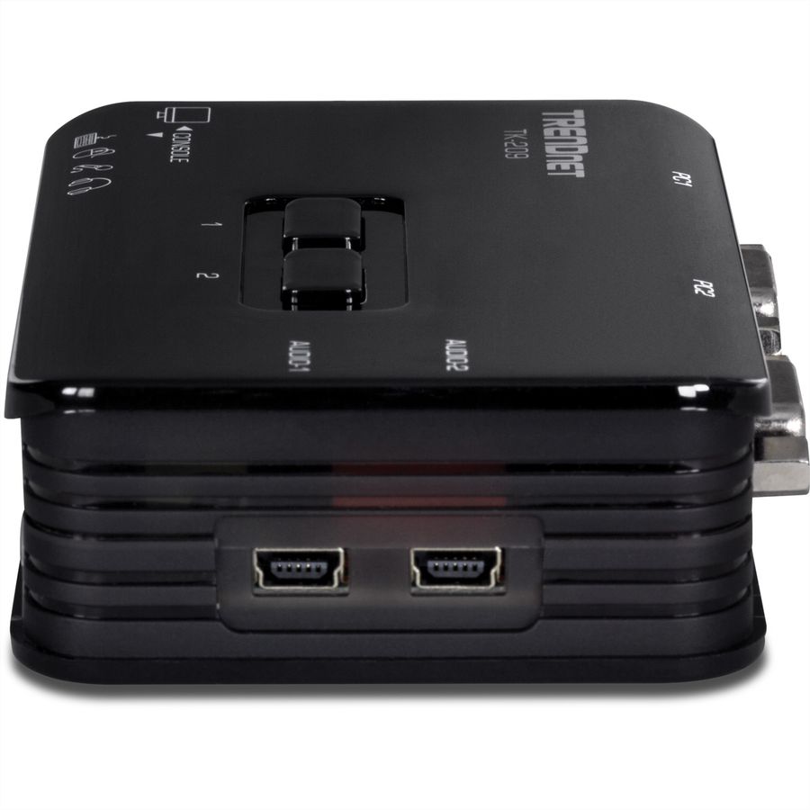 TRENDnet TK-209K KVM-switch 2-poorts USB-kit met audio