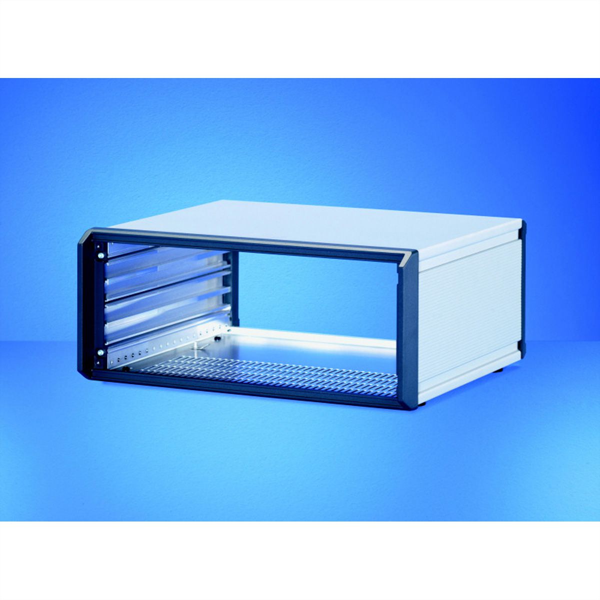 SCHROFF PropacPRO Desktop-kast, niet afgeschermd, 3 HE, 28 HE, 266 mm