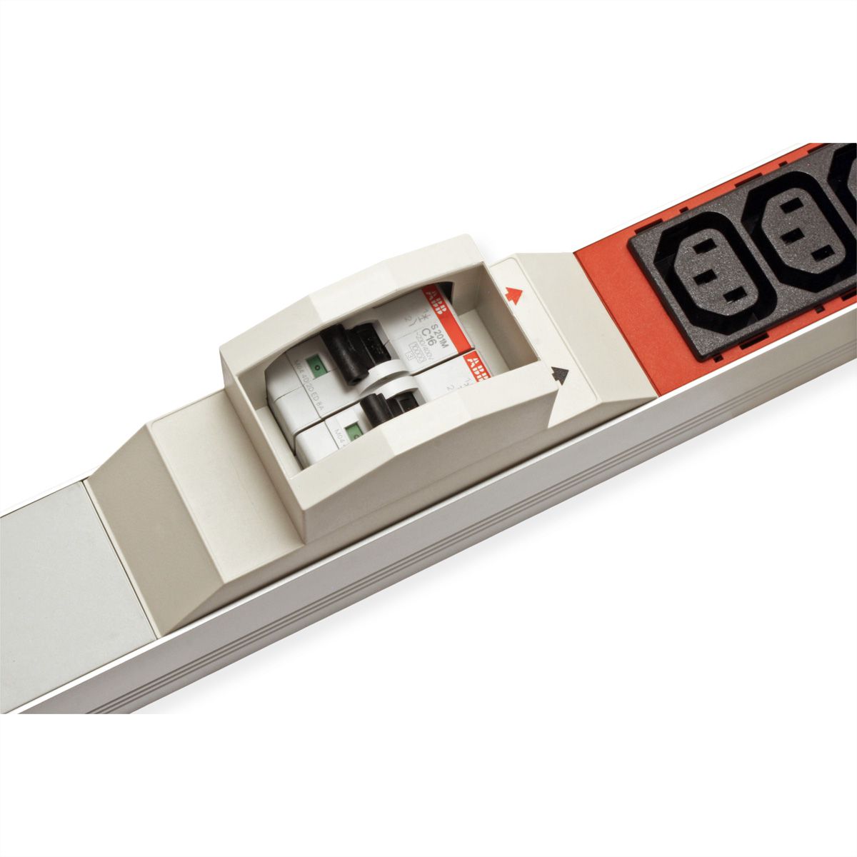 BACHMANN IT PDU ALU 1U 20xC13 4xC19 2xLS CEE 32A blue