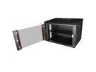 ROLINE 19-inch shelf 1 U, 250 T 15 kg black