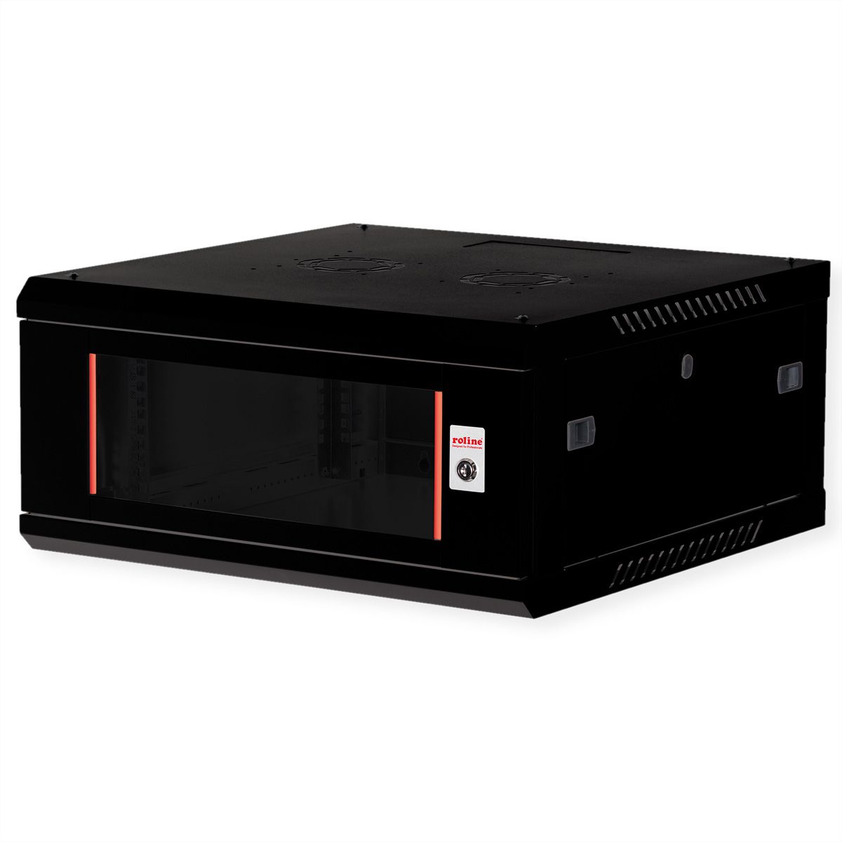 ROLINE 19" Wall Cabinet Basic Plus 4U, 600x600 BxT black