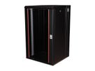 ROLINE 19-inch wall-mounted housing Pro 20 U, 600x600 WxD two-piece swivelling black