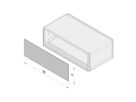 SCHROFF EMC frontpaneel/ backplane, steekbaar, afgeschermd - U-FRONTPL.EMC 3HE 63TE
