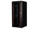 ROLINE 19-inch netwerkkast Pro 26 U, 600x600 BxD Glazen deur zwart