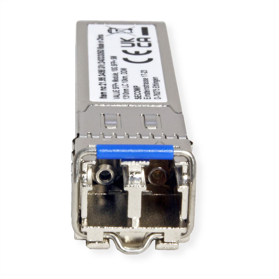 VALUE SFP+ module (MiniGBIC) LR/LC, 10GbE, Single Mode 1310nm, max. 10km