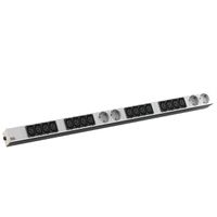 BACHMANN IT PDU ALU 1U 16x C13 4x earthing contact CEE 16A blue