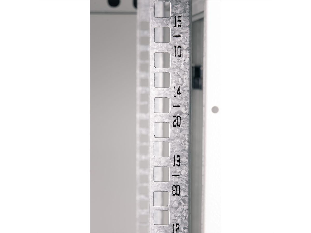 ROLINE 19-inch wandbehuizing Basic Plus 15U, 600x600 BxT grijs