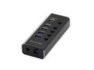 ROLINE USB 3.2 Gen 1 Notebook Hub 4 poorts + 1x opladen