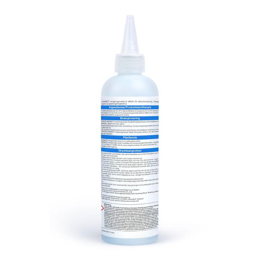 Ecovacs WINBOT reinigingsoplossing 230 ml  , voor Winbots-Serie