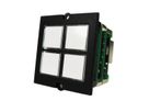 BACHMANN frame 4x push-button universal controller+ labelling fields