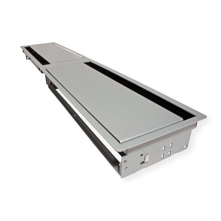 BACHMANN CONI DUO inbouwframe 2 x groot, grijs