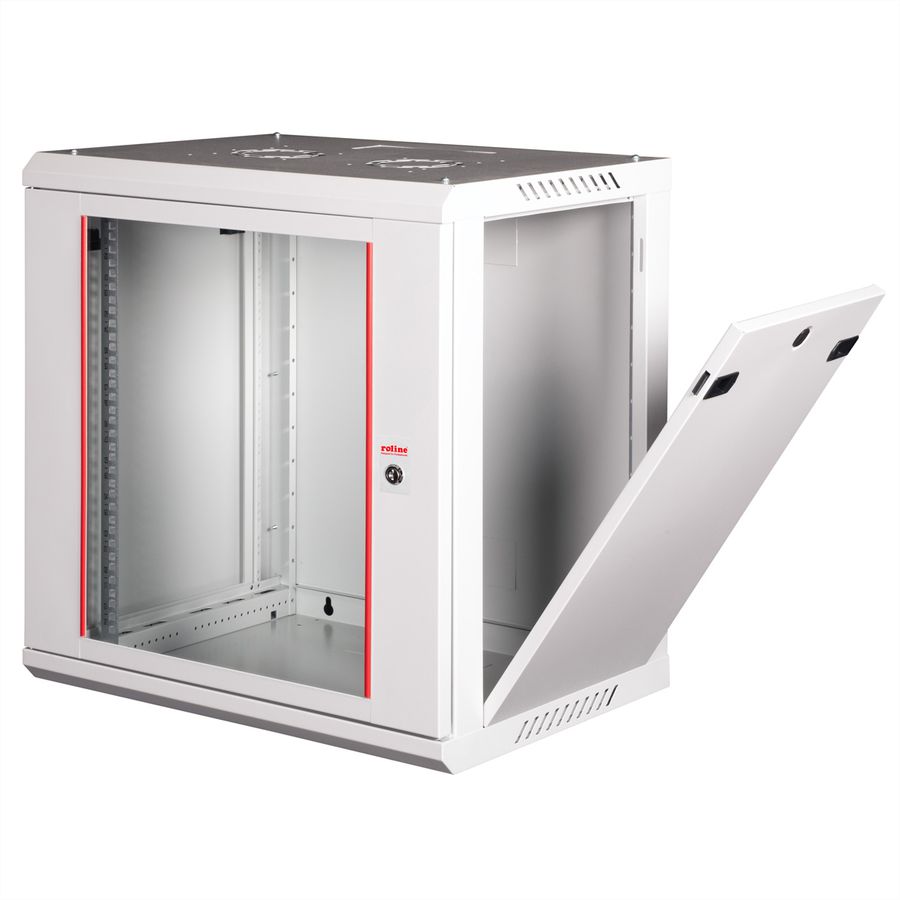 ROLINE 19" Wall Cabinet Basic Plus 12U, 600x450 BxT grey