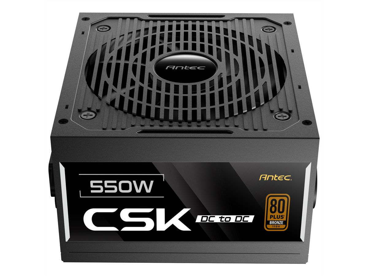 ANTEC CSK550DC PC Netzteil 550W ATX 2.52-kompatibel, schwarz