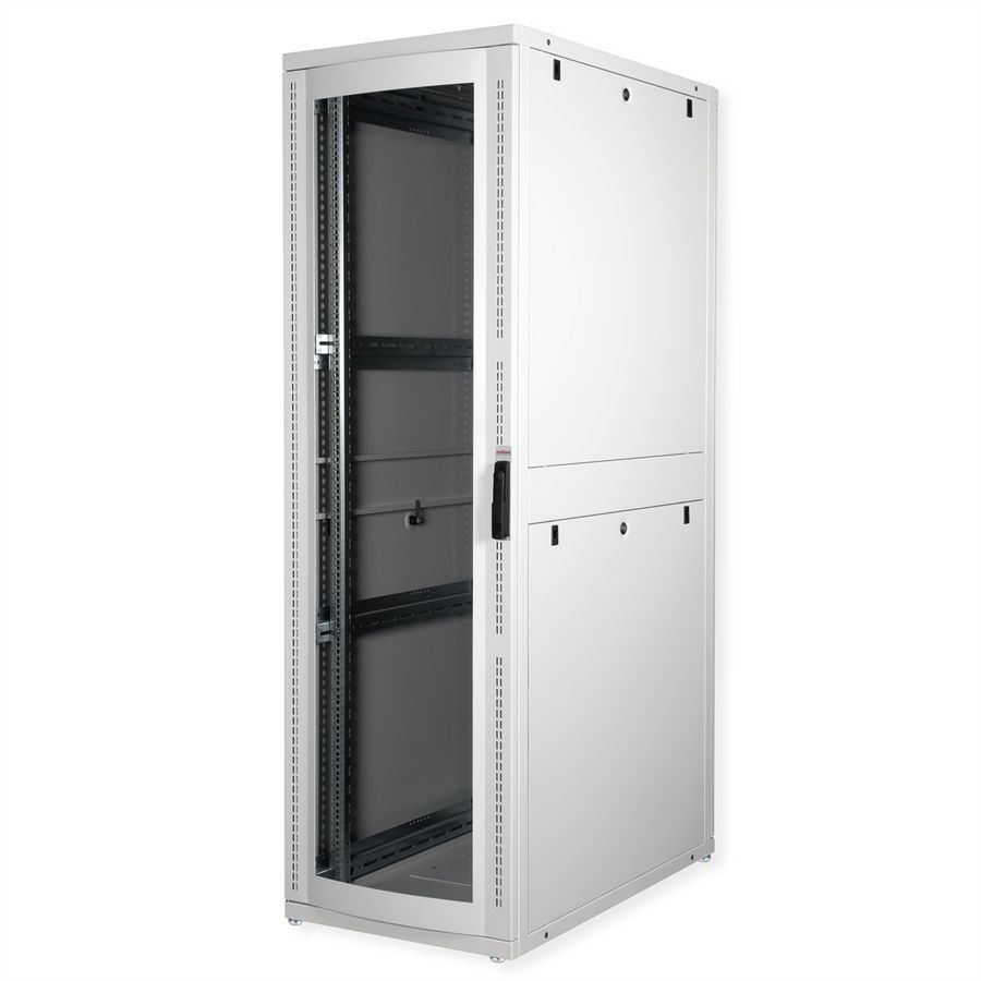 ROLINE 19-inch server rack Pro 42 U, 600x1000 WxD grey Plexiglas