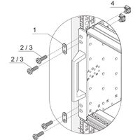 SCHROFF EuropacPRO 19" Dual Fixing Materials Kit