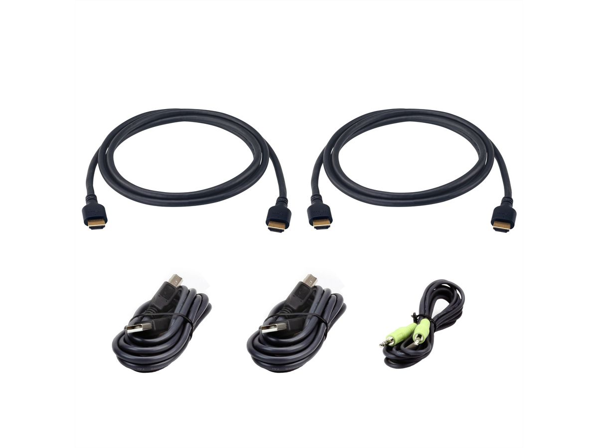 ATEN 2L-7D02UH21X5 Secure HDMI Dual Display KVM Cable Kit