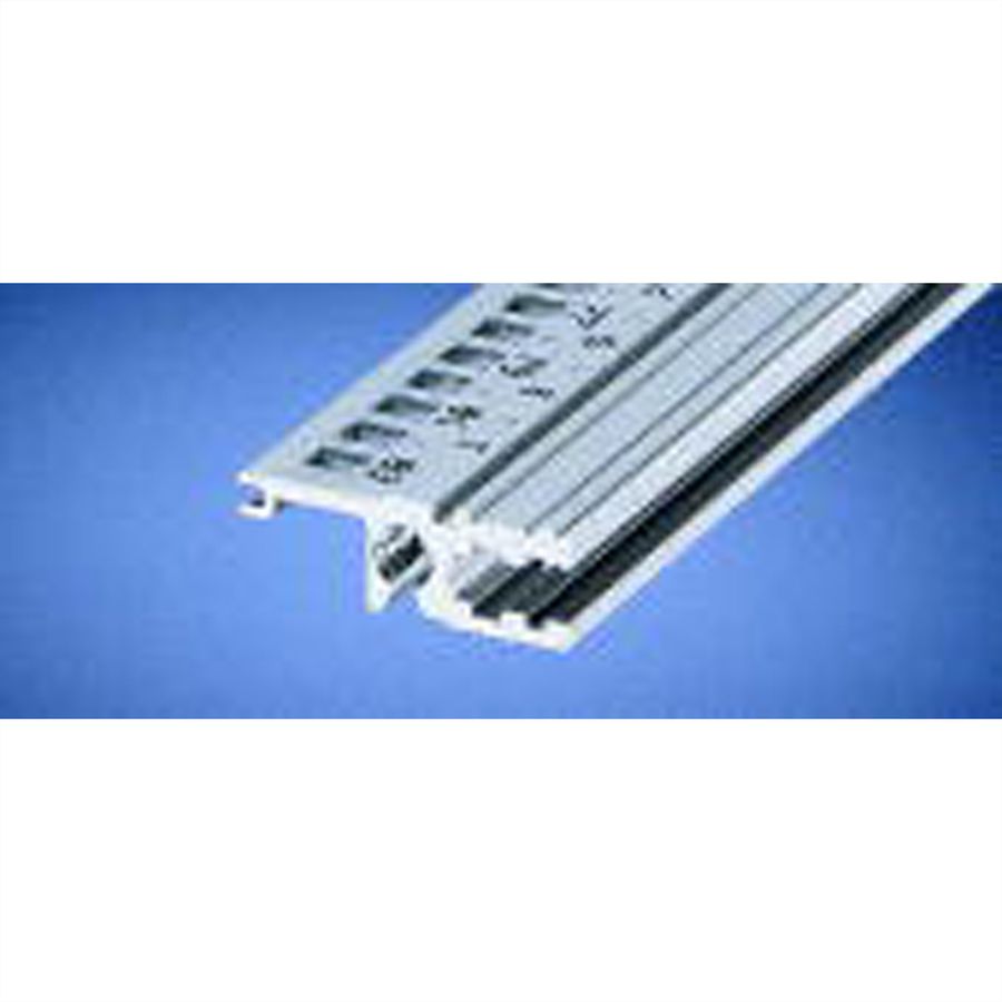 SCHROFF horizontale rail, achteraan, type L-VT, licht, 63 pk