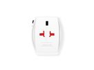 Skross MUV USB AC45PD World Travel Adapter with USB C cable, worldwide