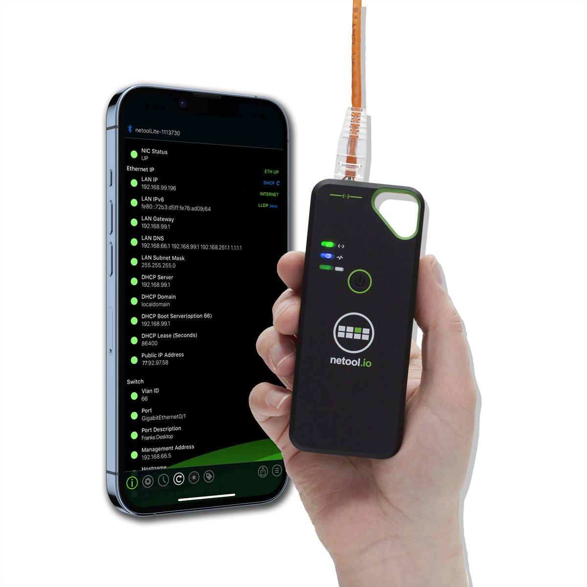 NetPeppers netool.io Lite Smarter netwerktester