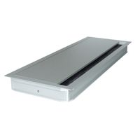 BACHMANN LOOP SQUARE kabeldoorvoer, 360 mm, zilver