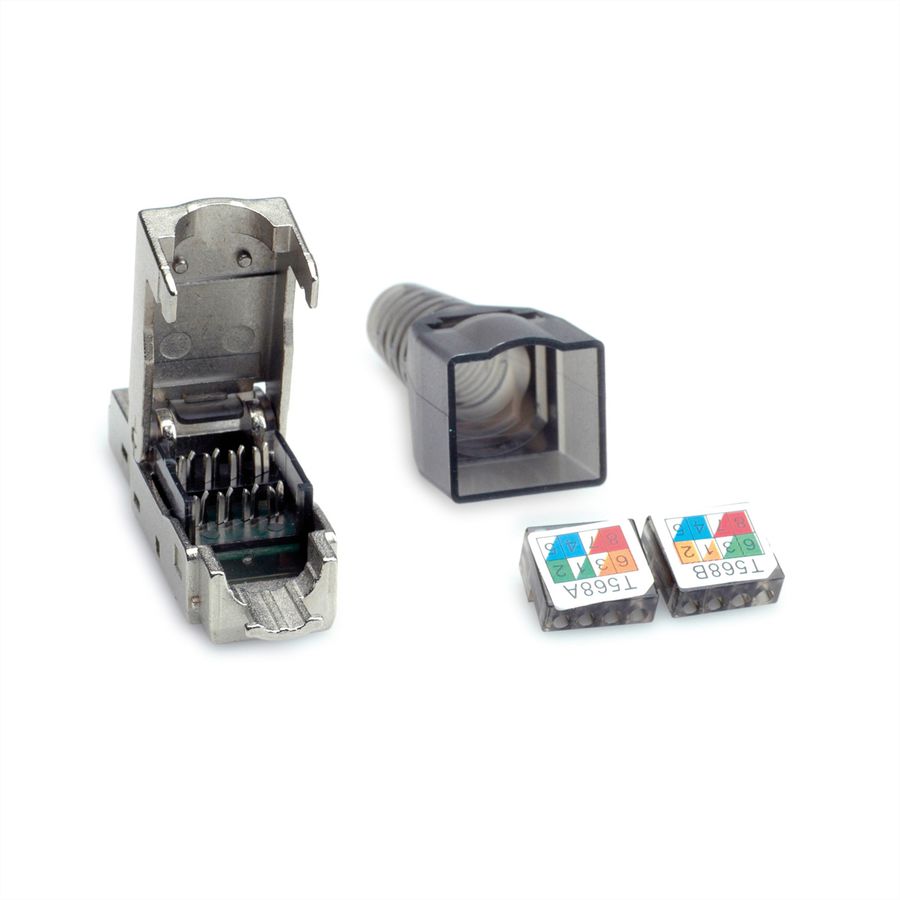 VALUE Field connector RJ-45 Cat.6A (Class EA), STP