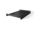 SCHROFF Varistar 19'' Legbord, stationair, 75 kg, RAL 7021, 600W 500D