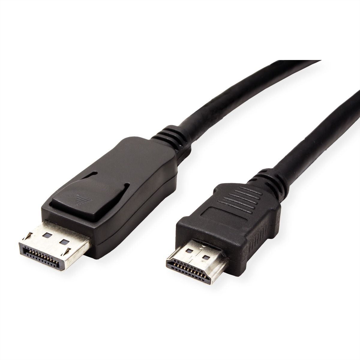 VALUE DisplayPort Cable, DP - HDTV, M/M, black, 1 m