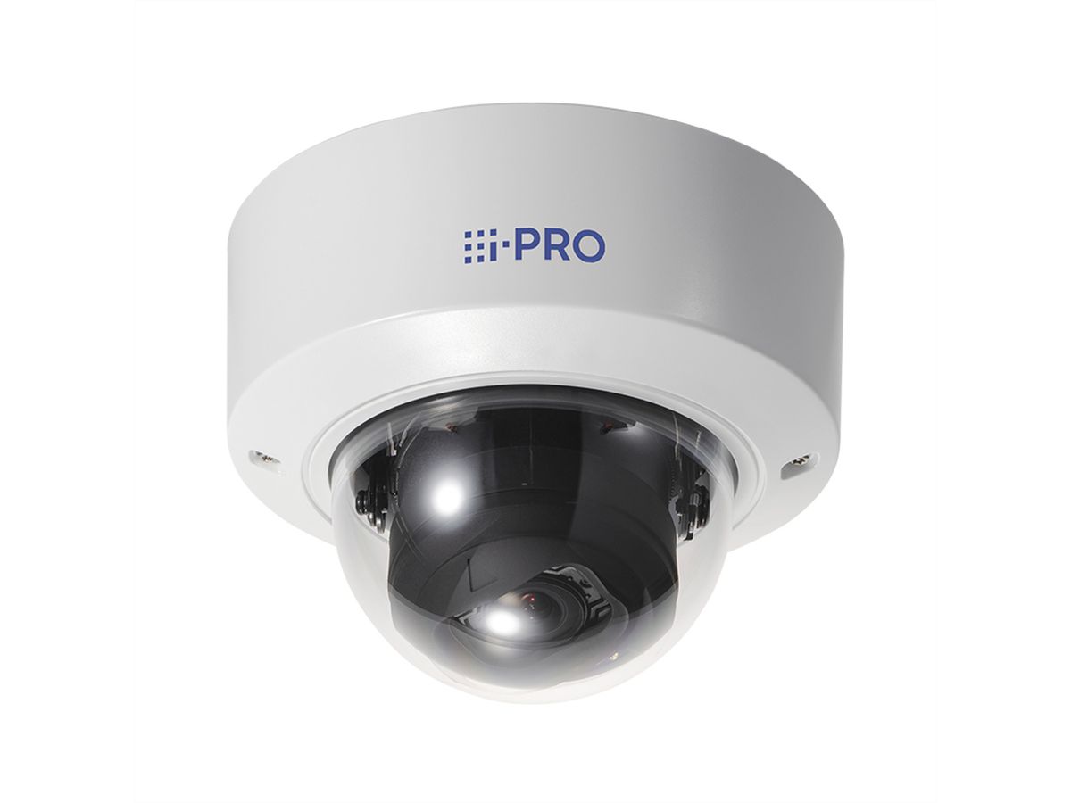 i-PRO WV-S2236LAV 2MP AI INDOOR VANDAL Dome Network Camera