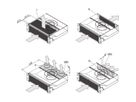 SCHROFF Air Deflector Plate for 19" Pusher Fan, 3 U, Hose Connection Upper Rear