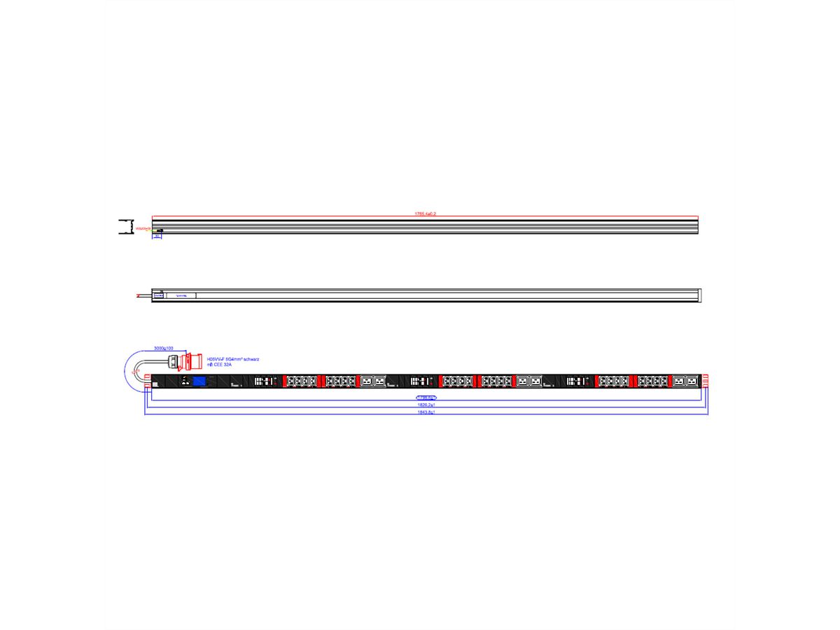 BACHMANN BN2000 24xC13 6xC19 6xLS, PLC