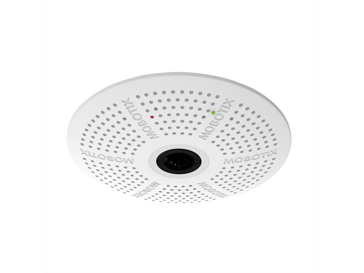 MOBOTIX c26B plafondcamera 6MP met B016 lens, voor gebruik binnenshuis bij daglicht (180°/360°), IP20 en IK06, AUDIO