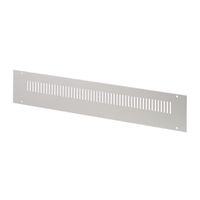 SCHROFF Inpac achterpaneel geventileerd, 2 HE