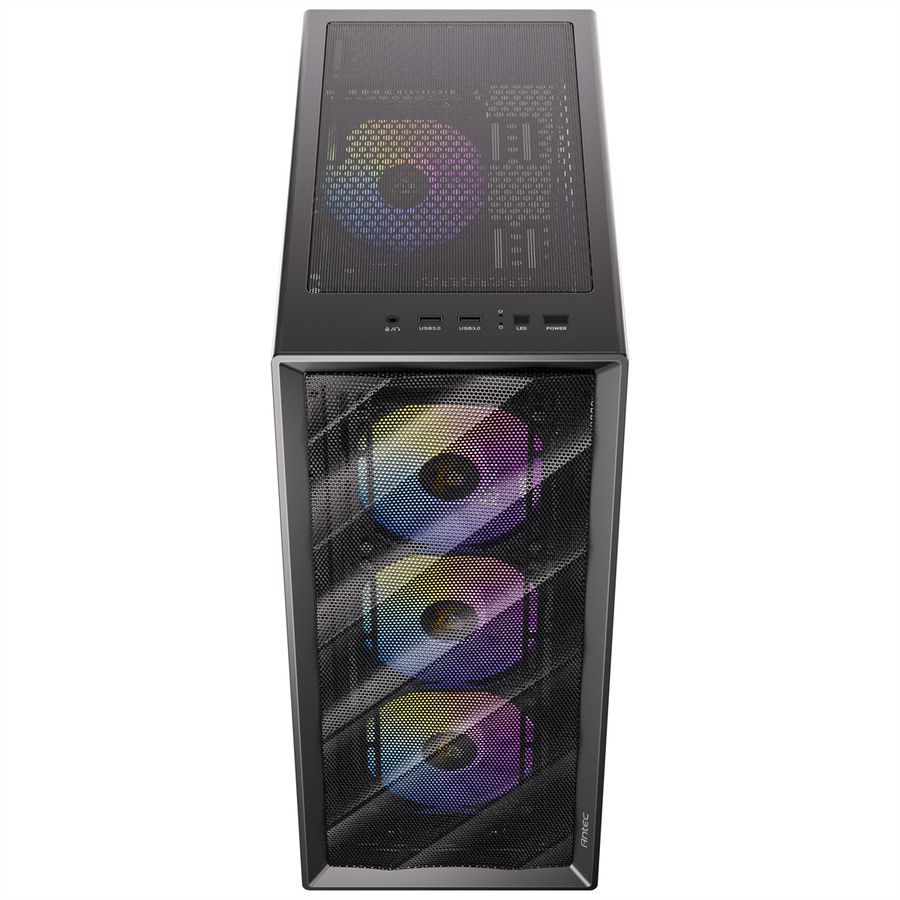ANTEC AX85 ARGB PC case Midi Tower Gaming ATX, black