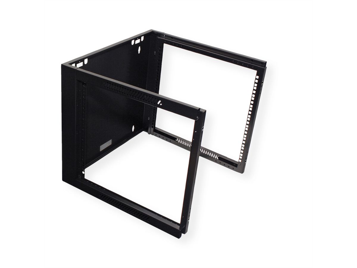 VALUE 19" Wall Mount Rack 6U, 368 x 570 x 450 (HxWxD), black