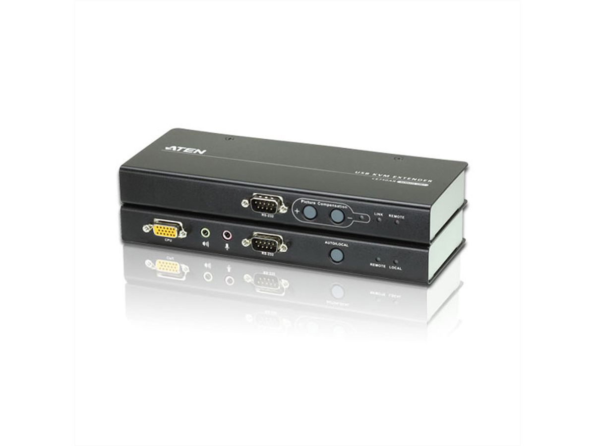 ATEN CE750A KVM Verlenging VGA, USB, Audio, RS232, 200m