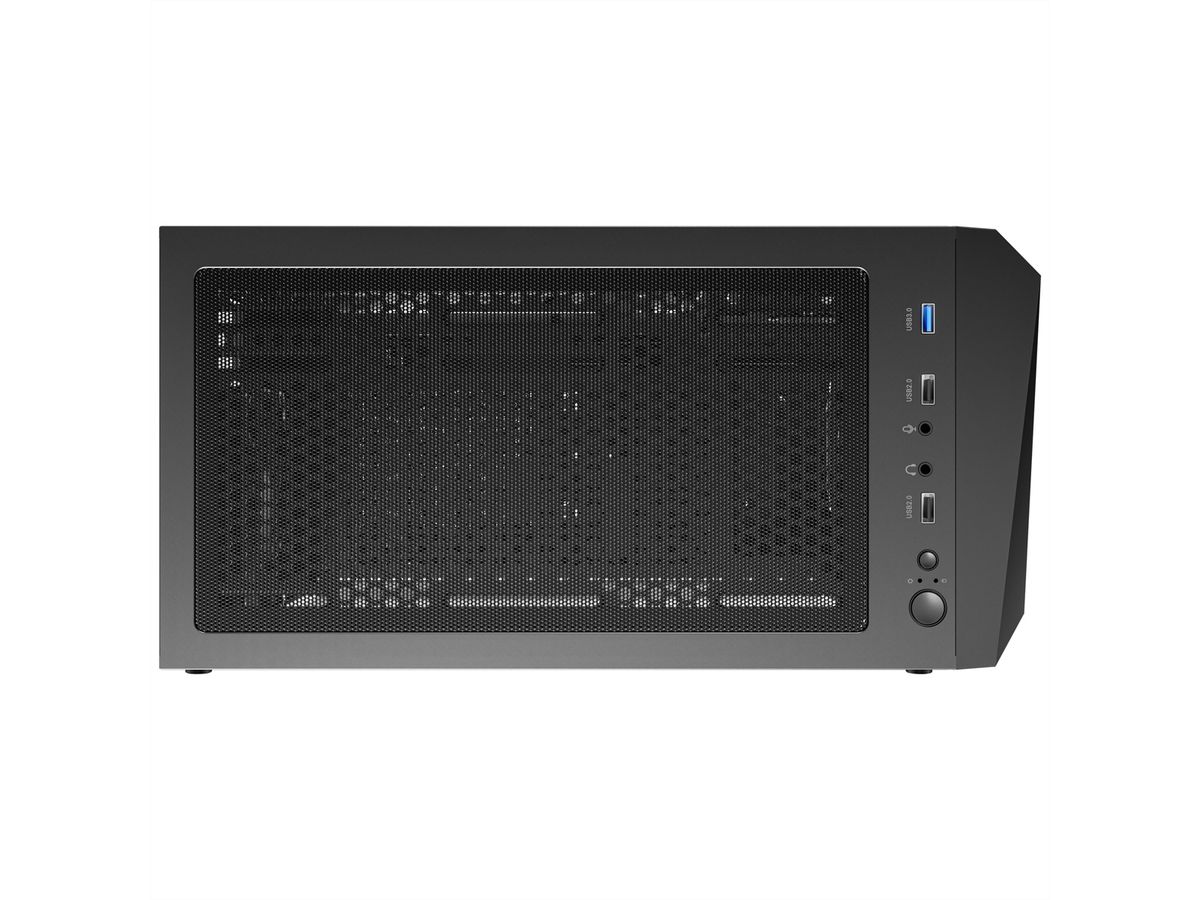 ANTEC AX67 ARGB PC Gehäuse Midi Tower Gaming ATX, schwarz