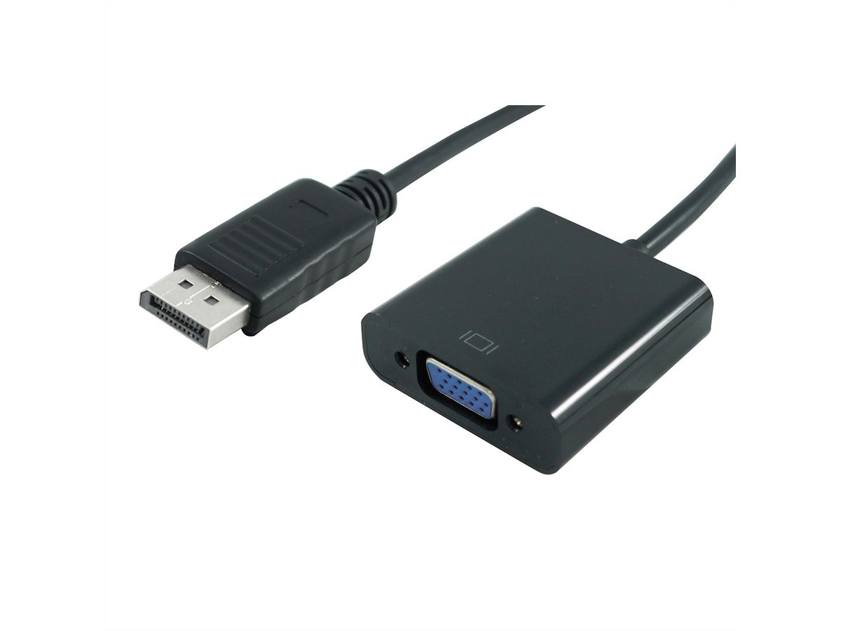 STANDARD Cableadapter, DP M - VGA F