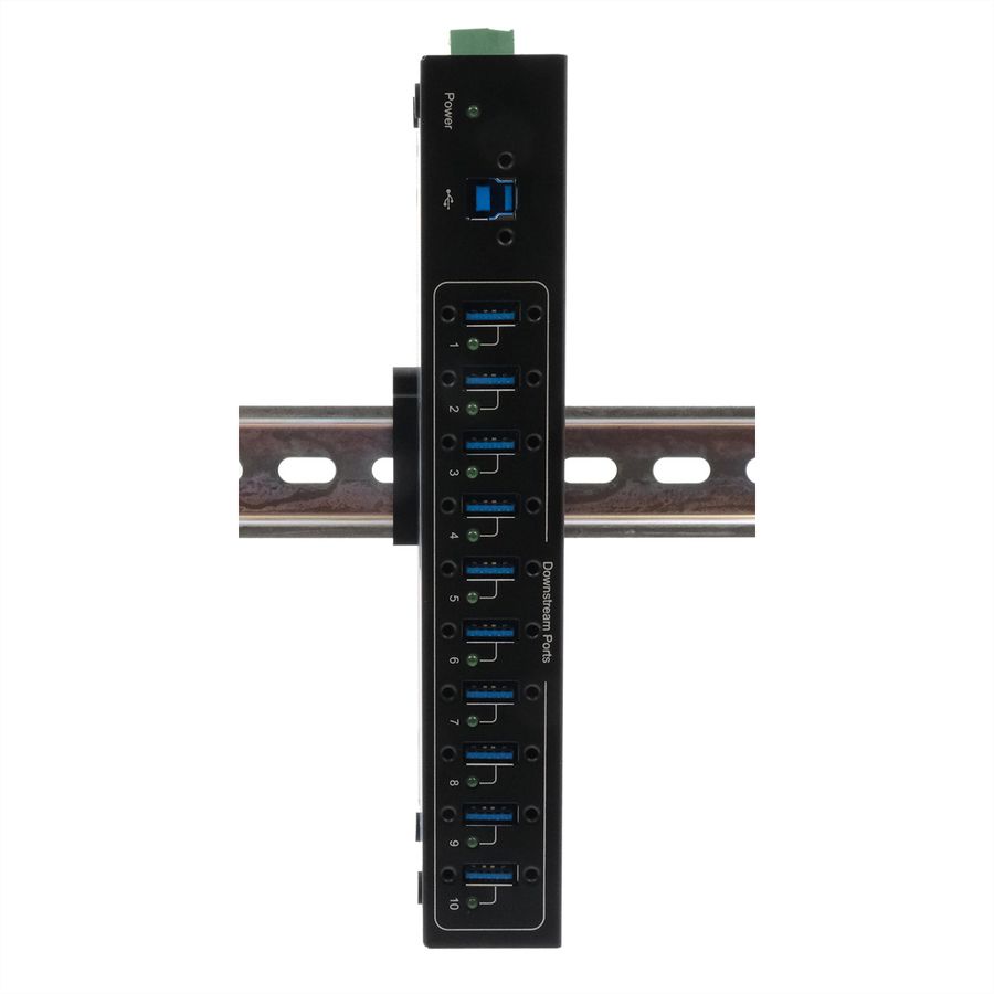 EXSYS EX-11220HMVS 10 Port USB 3.2 Gen 1 Metall HUB VIA VL811+ Chipset