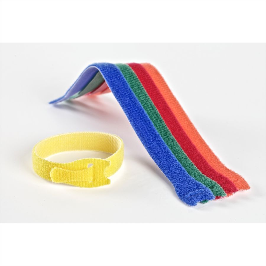 VELCRO® ONE-WRAP® herbruikbare klittenbandstrips ONE-WRAP® strips 12mm x 20cm x 5 Multi