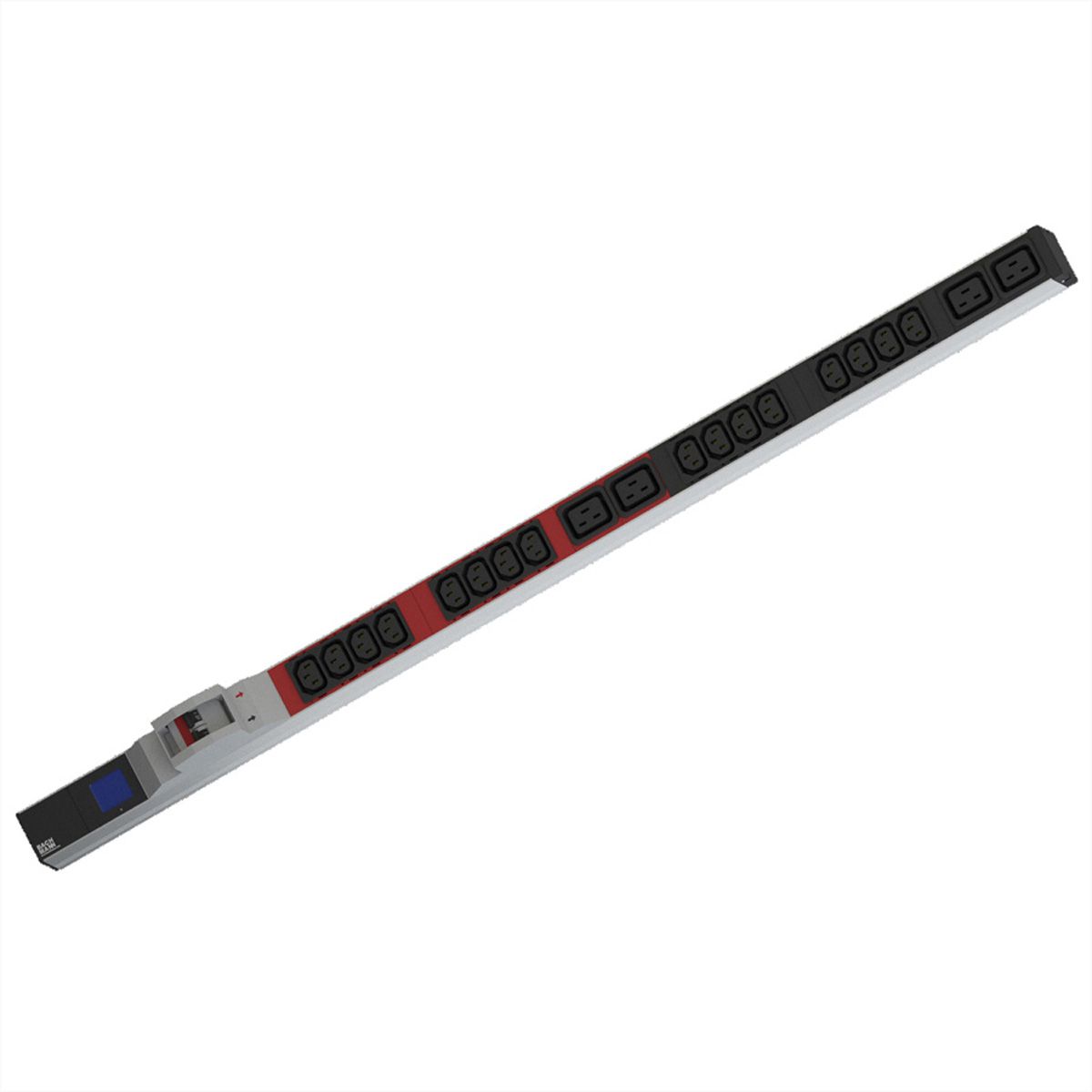 BACHMANN BN0500 19" PDU 1U 16xC13 4xC19, power measurement, CEE 32A connection, blue