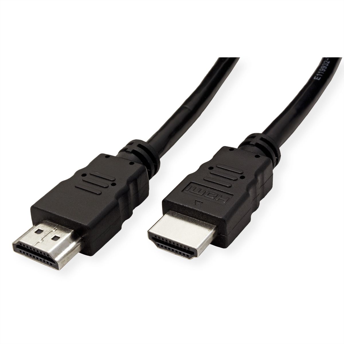 VALUE HDMI High Speed Cable, M/M, black, 2 m