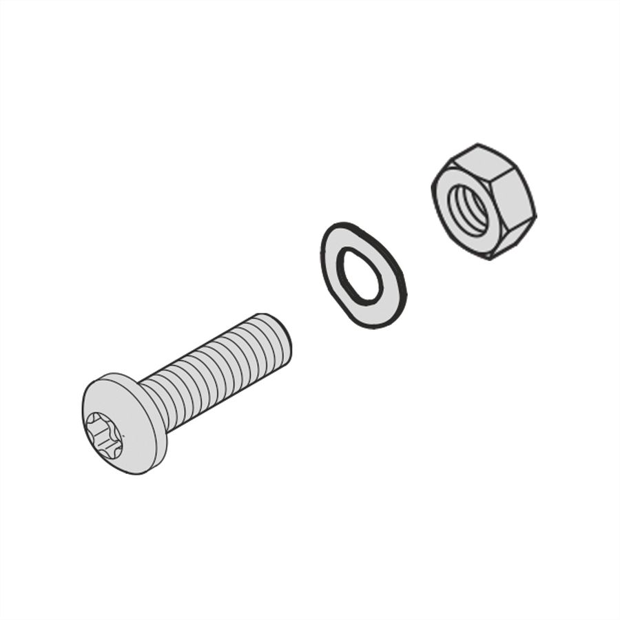SCHROFF Assembly Kit for 1 AC or DC Replacement Fan
