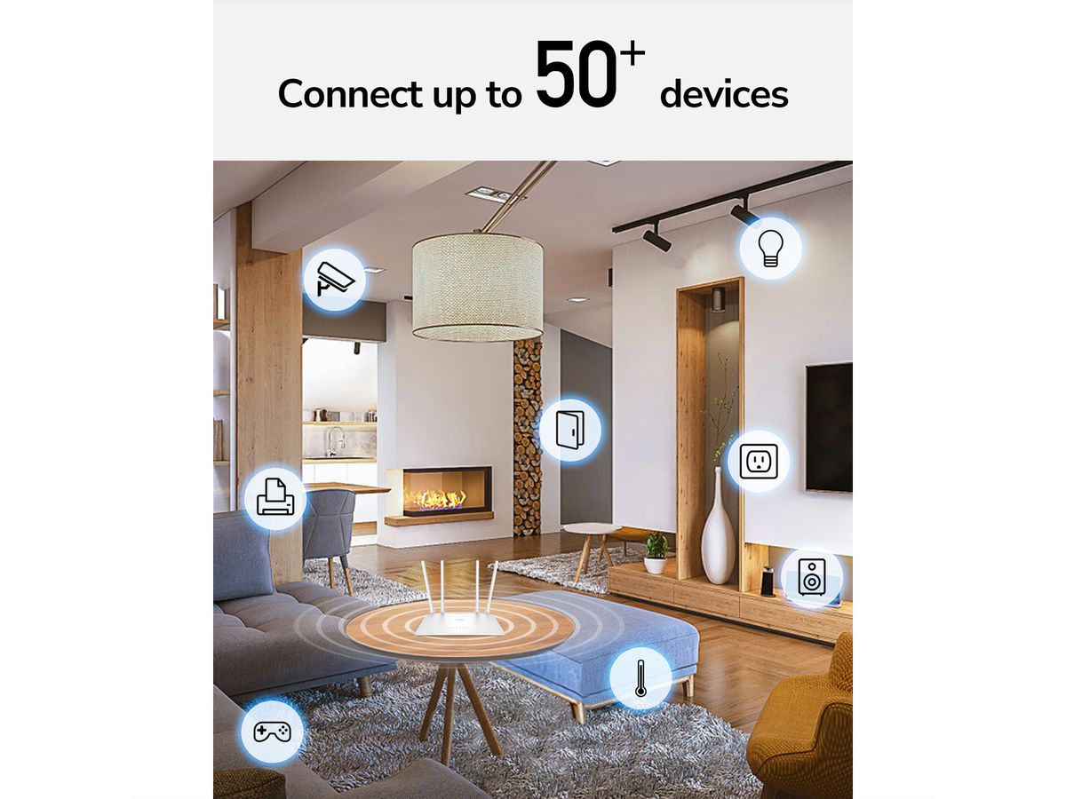CUDY WR1200 AC1200 Wi-Fi Router