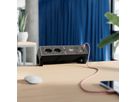 BACHMANN DESK2 2xCH 90° 1xUSB A/C 22W, 0.2m GST18 RAL9005 Switzerland