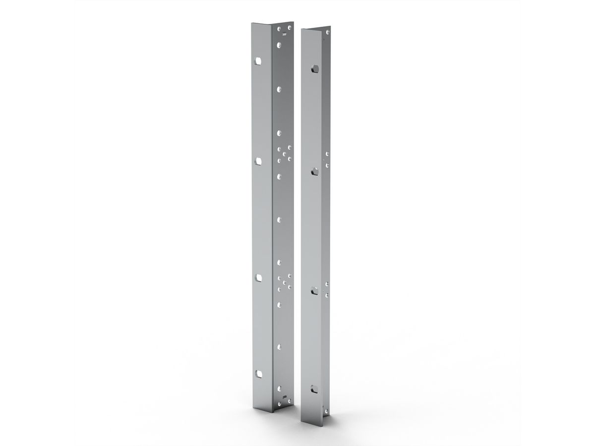 SCHROFF EuropacPRO 19" beugel voor roestvrij stalen pakking, Type F, 9 HE