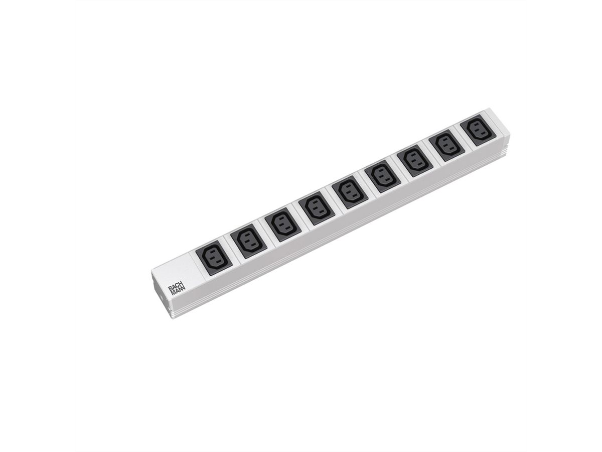 BACHMANN 19" socket strip, 9x C13 socket, C20 plug