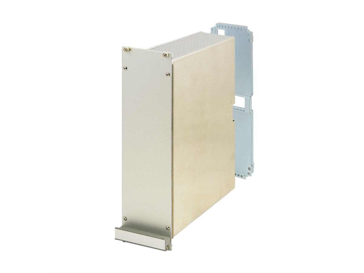 SCHROFF-frame insteekeenheid PRO-set, afgeschermd, gladde afdekking, 1 connector, 6 HE, 14 HE, 167 mm