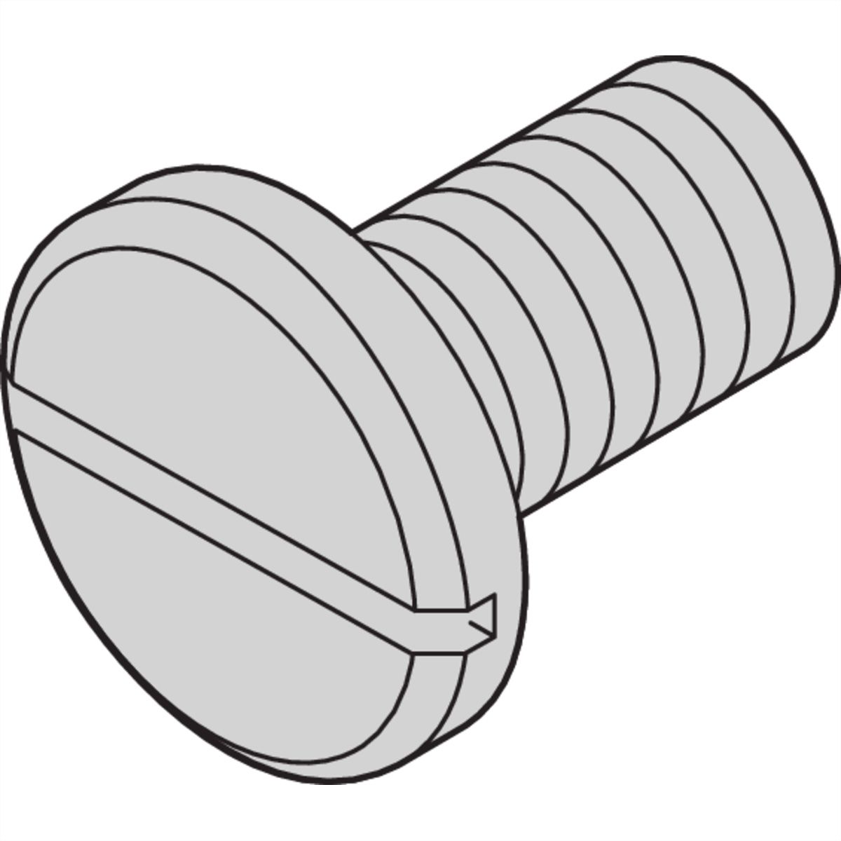 SCHROFF Screw for Drive Unit M3x6