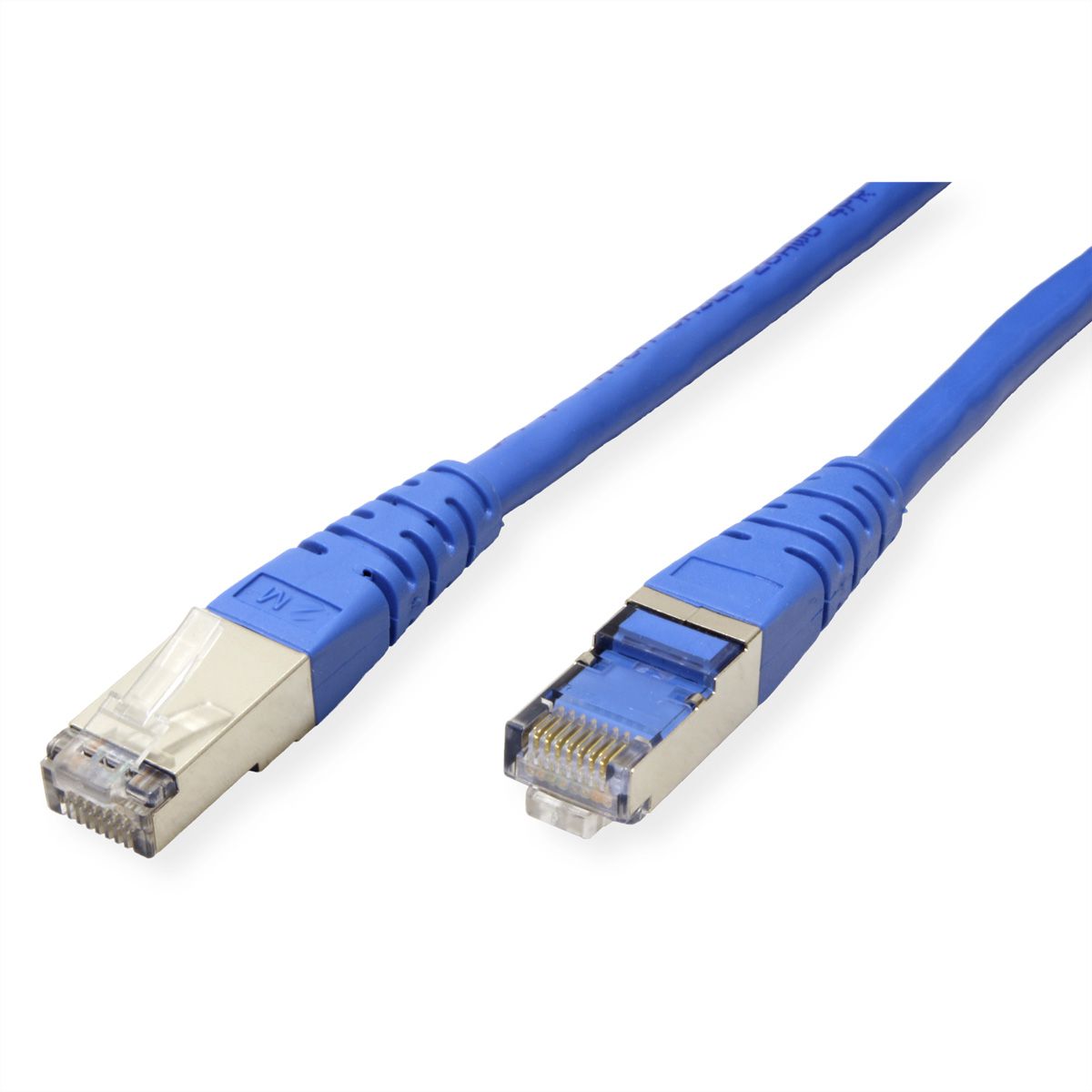 ROLINE patchkabel Cat.6 (Klasse E) S/FTP (PiMF), blauw, 0,3 m
