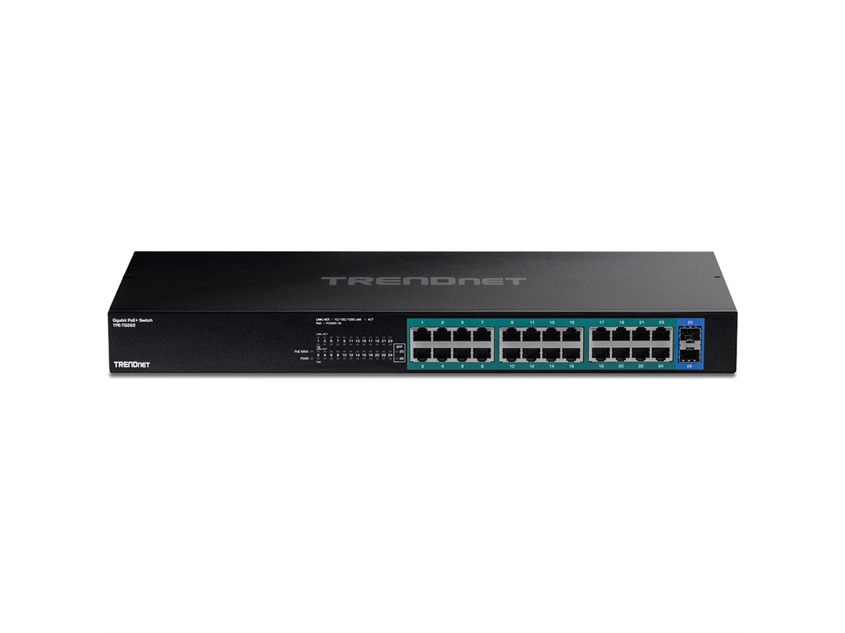 TRENDnet TPE-TG262 26-poorts Gigabit PoE+ switch